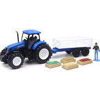 Kız Erkek Çocuk Oyuncak New Holland 1/32 Çiftlik Aracı ve Traktör T7.270 Kız Erkek Çocuk Oyuncak Eği