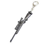 Kız Erkek Çocuk Oyuncak Pubg Metal Gri Keskin Nişancı Tüfeği Anahtarlık Kız Erkek Çocuk Oyuncak Eğit