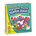 Kız Erkek Çocuk Oyuncak 1536 DıyToy Manyetik Puzzle - Super Zeka / 31 Parça Puzzle / 3-9 yaş Kız Erk