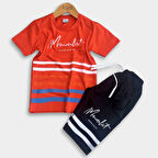 Erkek Çocuk Tişört & Kapri Takımı - Ekonomik Kaliteli Yazlık