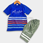 Erkek Çocuk Tişört & Kapri Takımı - Ekonomik Kaliteli Yazlık