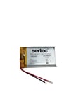 802540 3.7V 800mAh Li-Polymer Pil (Devreli/1.5A)
