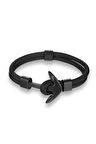 Çapalı İp Bileklik Siyah