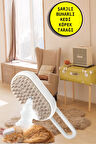 Yumuşak Silikonlu Saplı Buharlı Kedi Tarağı, Buharlı Kedi & Köpek Yıkama Fırçası Tarağı