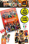 2024-25 Turkish Airlines Euroleague Çıkartma Albümü 10 Adet Sticker Hediyeli
