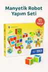 Minik Mühendis – Manyetik Robot Blokları 11 Parça