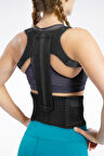 Çok Fonksiyonlu Dik Duruş Korsesi Kamburluk Önleyici Korse Omuz Bel Korsesi Zayıflama Bel Kemeri