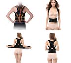 Kamburluk Önleyici Kadın Dik Duruş Durma Korsesi Bel Sırt Korse Ankaflex Manyetik Dik Tutan Aparat