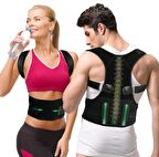 Medikal Kifoz Korsesi Skolyoz Korsesi Manyetik Ortopedik Dik Duruş Aparatı Dik Durmak İçin Korse