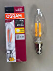 OSRAM RUSTİK LED LAMBA E14 4W=40W 470 LÜMEN 2700K SARI