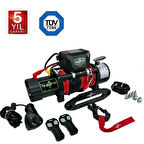 QUATRO DIAMOND SERIES HD 13500lb SENTETİK HALATLI VİNÇ