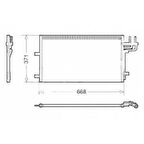 Oris CFR011000 Klima Radyatörü Komple B-Ma12 Tourneo Courier C4A 14 ET7119710BA