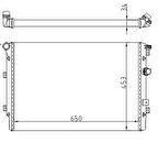 Oris MVW544034 Motor Su Radyatörü Tiguan 12-17 5NO121253NF