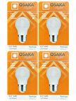 (4 Adet) Osaka 7W (50W) Beyaz Işık E27 Duylu (Kalın Duy) Led Ampul
