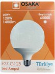 (1 Adet) 20W (120W) 6500K (Beyaz Işık) E27 Duylu (Kalın Duy) Glop Led Ampul