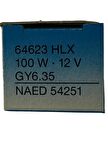 Osram 64623 HLX 100W 12V GY6.35 Duylu EVA Halojen Ampul