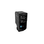 Lexmark CS720-74C5SC0 Mavi Toner Yüksek Kapasiteli