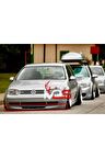 VW GOLF MK4 25. YIL ÖN TAMPON EKİ KARLIK FİBERGLASS BOYASIZ