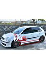 VW POLO 9N RİEGER MARŞPİYEL TK FİBERGLASS BOYASIZ