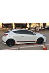 RENAULT MEGANE 3 Uyumlu MARŞPİYEL SAĞ SOL TAK FİBERGLASS BOYASIZ