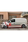 VW CADDY MAXİ MARŞPİYEL TAKIMI FİBERGLASS BOYASIZ