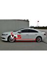 Vw Cc R Marşpiyel  Uyumlu Sağ Sol TK Fiberglass Boyasız