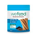 Wefood Glutensiz Grissini Çörek Otu & Chialı 40 G ( 1 ADET )