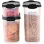 Tupperware OVAL SET 3'LÜ SİYAH