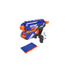 Oyuncak Sünger Atan Tabanca Nişancı 10 Adet Sünger Mermi