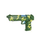 Oyuncak Tabanca Kamuflaj Işıklı Sesli 22 Cm