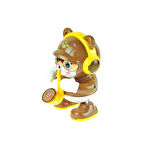 Oyuncak Ayıcık Saksafon Çalan Ayıcık Işıklı Sesli 18 Cm