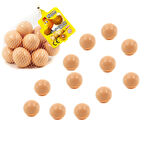 Oyuncak Yumurta Fileli 12 Adet 6 Cm Kahverengi Boyanabilir