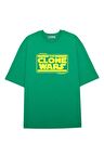 Unisex Oversize T-shirt Star Wars Clone Wars Logo