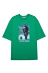 Unisex Oversize T-shirt Star Wars Mandalorian Into The Ice Cave