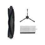 srfn ticaret Wiami Fx-10 Robot Süpürge Uyumlu Ana Fırça-Yan Fırça-Hepa Filtre Seti - 3 Parça