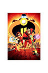 Kız Çocuk Oyuncak 100 Parça Incredibles 2 Puzzle Erkek Çocuk Oyuncak Eğitici Oyuncaklar
