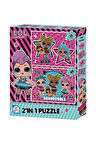 Kız Çocuk Oyuncak LOL 2in1 Puzzle Erkek Çocuk Oyuncak Eğitici Oyuncaklar