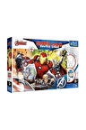Kız Çocuk Oyuncak PUZZLE-41007 Süper Maxi Avengers 24 Parça Çocuk Puzzle Erkek Çocuk Oyuncak Eğitici