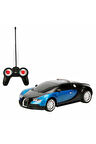 Kız Çocuk Oyuncak 1:24 Bugatti Veyron 16.4 Işıklı Uzaktan Kumandalı Araba Eğiticiic