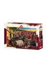 Kız Çocuk Oyuncak 5184 Art Puzzle New York'ta Akşam Yemeği 1000 Parça Puzzle Eği