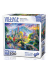 Kız Çocuk Oyuncak KS Games Mountain Village Puzzle 500 Parça 20046 Erkek Çocuk Oyuncak Eğitici Oyunc