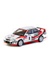 Kız Çocuk Oyuncak Tarmac Works 1/64 Mitsubishi Lancer Evolution Rallye Monte-Car