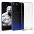 Oppo A12 Kılıf Şeffaf İnce Esnek Silikon Kılıf Zipax-Süper