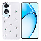 Oppo A60 Kılıf Airbag Tasarımlı Simli Şeffaf Zr-Kutup