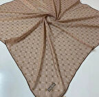 Lopre organik eşarp bej 