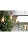 Led Dünyam 60w G125 Flamanlı Top Dekoratif Rustik Ampül