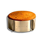 Ayarlanabilir Yuvarlak Paslanmaz Pandispanya Kek Kalıbı