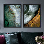 Vetro Design Ahşap Çerçeveli Tablo (40x50 cm)