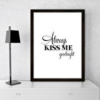 Vetro Design Ahşap Çerçeveli Poster(21x30)