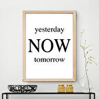 Vetro Design Ahşap Çerçeveli Poster 21x30 cm